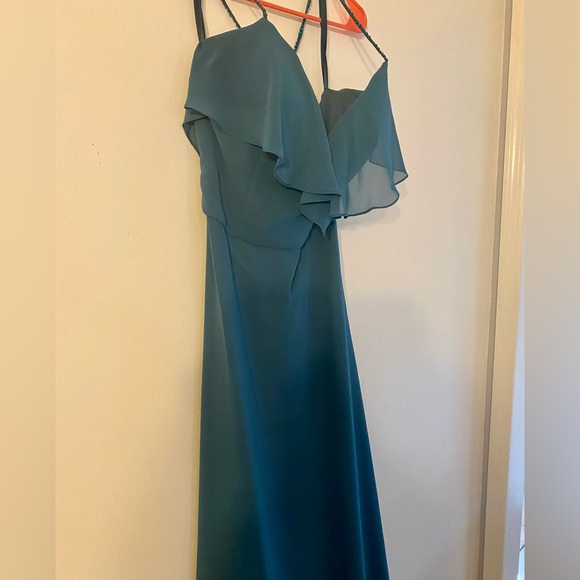 MORI Lee Bridesmaid Dress - Emerald - Picture 5 of 14